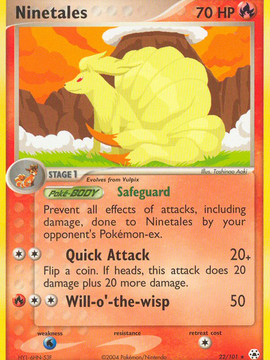 Ninetales (22/101) [EX: Hidden Legends]