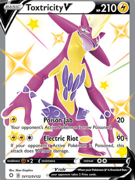 Toxtricity V (SV112/SV122) [Sword & Shield: Shining Fates]