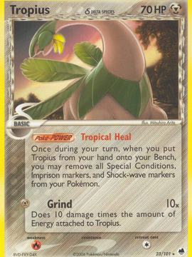 Tropius (23/101) (Delta Species) [EX: Dragon Frontiers]