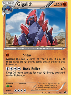 Gigalith (53/98) [Black & White: Emerging Powers]