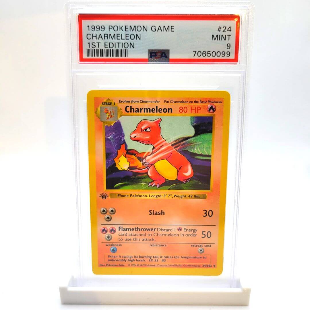 PSA 9 Charmeleon 1st Edition Base Set Shadowless – Danireon Cards & Games