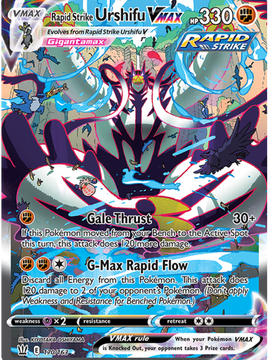 Rapid Strike Urshifu VMAX (170/163) [Sword & Shield: Battle Styles]