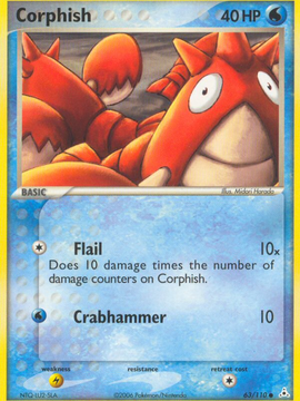 Corphish (63/110) [EX: Holon Phantoms]