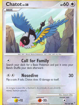 Chatot (95/147) [Platinum: Supreme Victors]