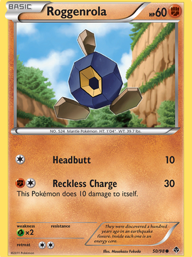 Roggenrola (50/98) [Black & White: Emerging Powers]