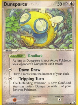 Dunsparce (31/92) [EX: Legend Maker]