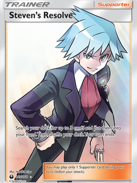 Steven's Resolve (165/168) [Sun & Moon: Celestial Storm]