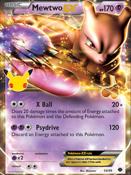 Mewtwo EX (54/99) [Celebrations: 25th Anniversary - Classic Collection]