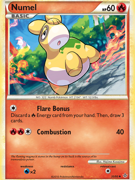 Numel (35/95) [HeartGold & SoulSilver: Unleashed]