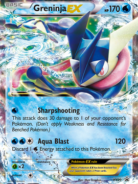 Greninja EX (XY20) [XY: Black Star Promos]
