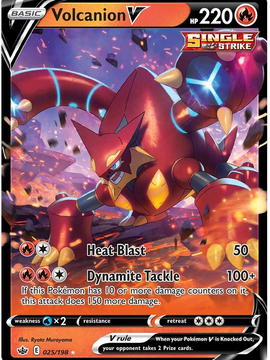 Volcanion V (025/198) [Sword & Shield: Chilling Reign]