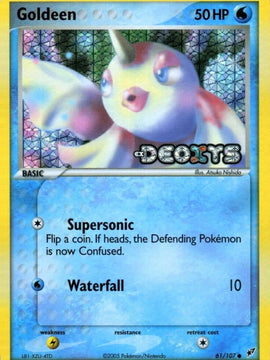 Goldeen (61/107) (Stamped) [EX: Deoxys]