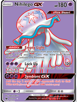 Nihilego GX (103/111) [Sun & Moon: Crimson Invasion]