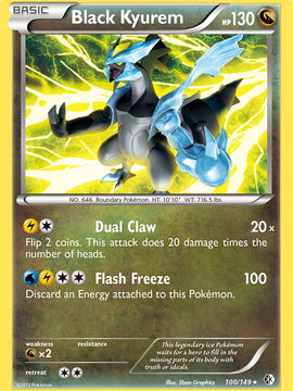 Black Kyurem (100/149) (Theme Deck Exclusive) [Black & White: Boundaries Crossed]