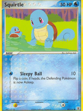 Squirtle (82/112) [EX: FireRed & LeafGreen]