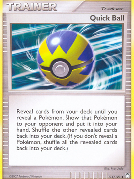 Quick Ball (114/123) [Diamond & Pearl: Mysterious Treasures]