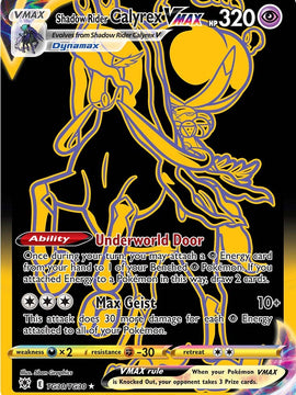 Shadow Rider Calyrex VMAX (TG30/TG30) [Sword & Shield: Astral Radiance]