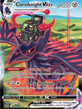 Corviknight VMAX (TG19/TG30) [Sword & Shield: Silver Tempest]