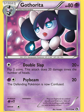 Gothorita (71/113) [Black & White: Legendary Treasures]