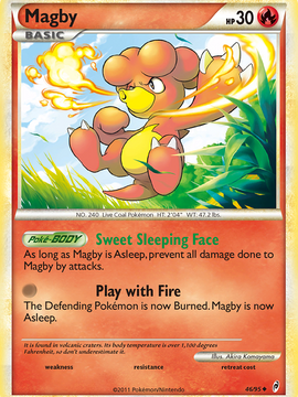 Magby (46/95) [HeartGold & SoulSilver: Call of Legends]
