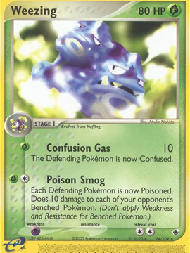 Weezing (24/109) [EX: Ruby & Sapphire]