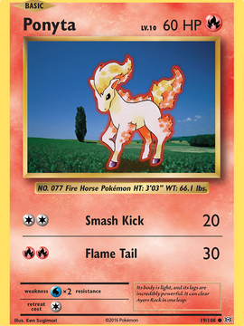 Ponyta (19/108) [XY: Evolutions]