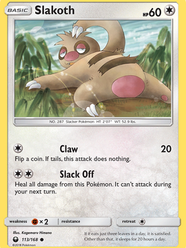 Slakoth (113/168) [Sun & Moon: Celestial Storm]