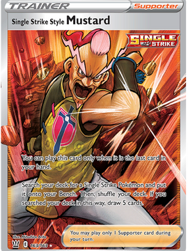 Single Strike Style Mustard (163/163) [Sword & Shield: Battle Styles]