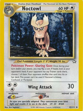Noctowl (42/111) [Neo Genesis Unlimited]