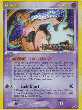 Deoxys (16/107) (Stamped) [EX: Deoxys]