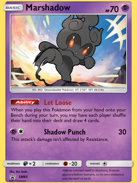 Marshadow (SM85) [Sun & Moon: Black Star Promos]