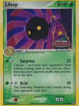Lileep (52/108) (Stamped) [EX: Power Keepers]