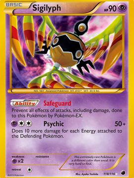 Sigilyph (118/116) [Black & White: Plasma Freeze]