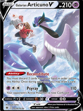 Galarian Articuno V (TG16/TG30) [Sword & Shield: Astral Radiance]