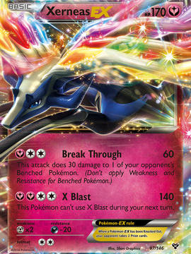 Xerneas EX (97/146) [XY: Base Set]