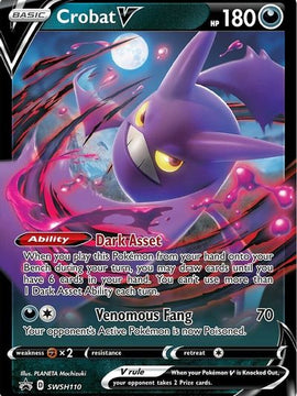 Crobat V (SWSH110) [Sword & Shield: Black Star Promos]