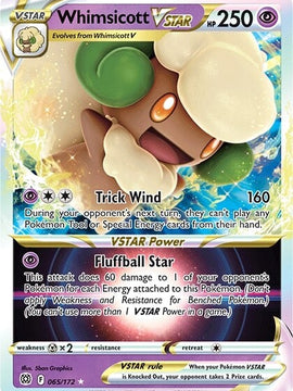 Whimsicott VSTAR (065/172) [Sword & Shield: Brilliant Stars]