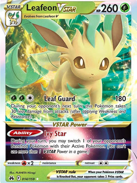 Leafeon VSTAR (014/159) [Sword & Shield: Crown Zenith]