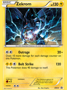 Zekrom (BW24) [Black & White: Black Star Promos]