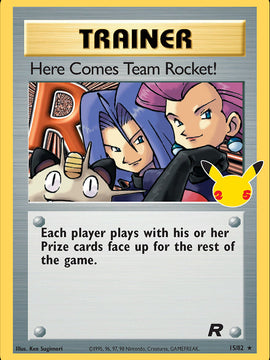 Here Comes Team Rocket! (15/82) [Celebrations: 25th Anniversary - Classic Collection]