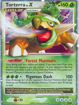 Torterra LV.X (DP09) [Diamond & Pearl: Black Star Promos]