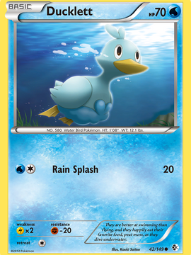 Ducklett (42/149) [Black & White: Boundaries Crossed]