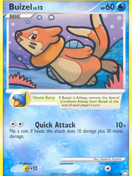 Buizel (75/123) [Diamond & Pearl: Mysterious Treasures]