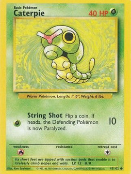 Caterpie (45/102) [Base Set Unlimited]