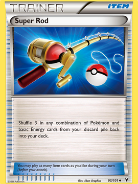 Super Rod (95/101) [Black & White: Noble Victories]