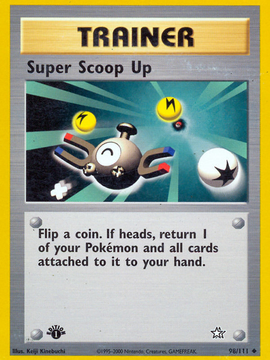 Super Scoop Up (98/111) [Neo Genesis 1st Edition]