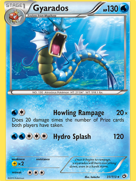 Gyarados (31/113) [Black & White: Legendary Treasures]