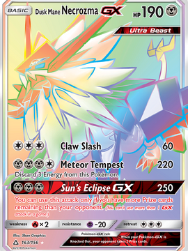 Dusk Mane Necrozma GX (163/156) [Sun & Moon: Ultra Prism]