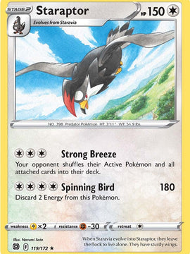 Staraptor (119/172) [Sword & Shield: Brilliant Stars]