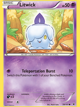 Litwick (58/101) [Black & White: Noble Victories]